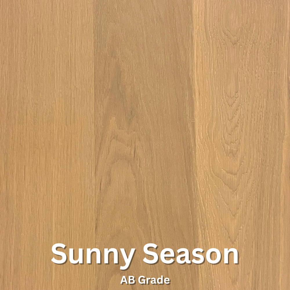 Floorest - 7 1/2 X 3/4 - White Oak "Sunny Season" - Engineered Hardwood AB Grade - 23.81 Sf/B